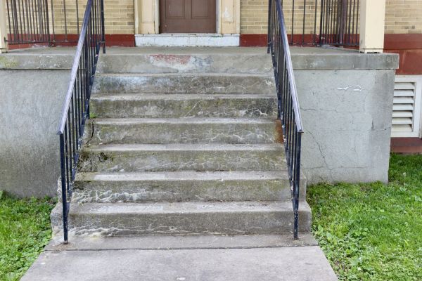 Staircase Concrete Repair in Lenoir City