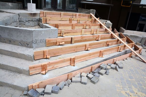 Cement Step Repair in Lenoir City