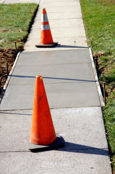 Sidewalk Panel Replacement in Lenoir City