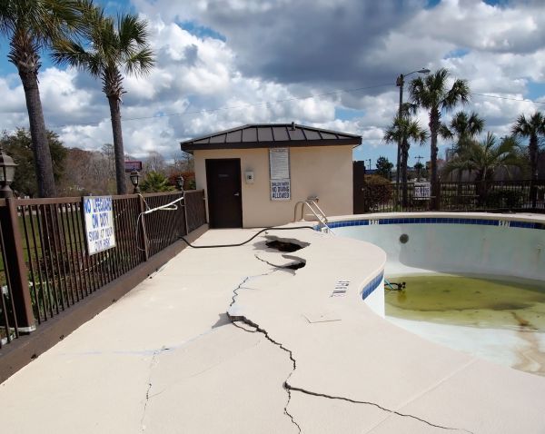 Cracked Patio Repair in Lenoir City